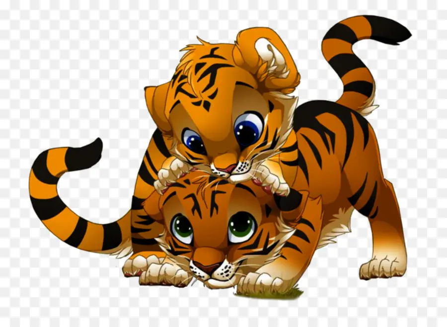 Harimau，Kartun PNG