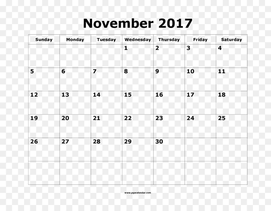 2017，Kalender PNG