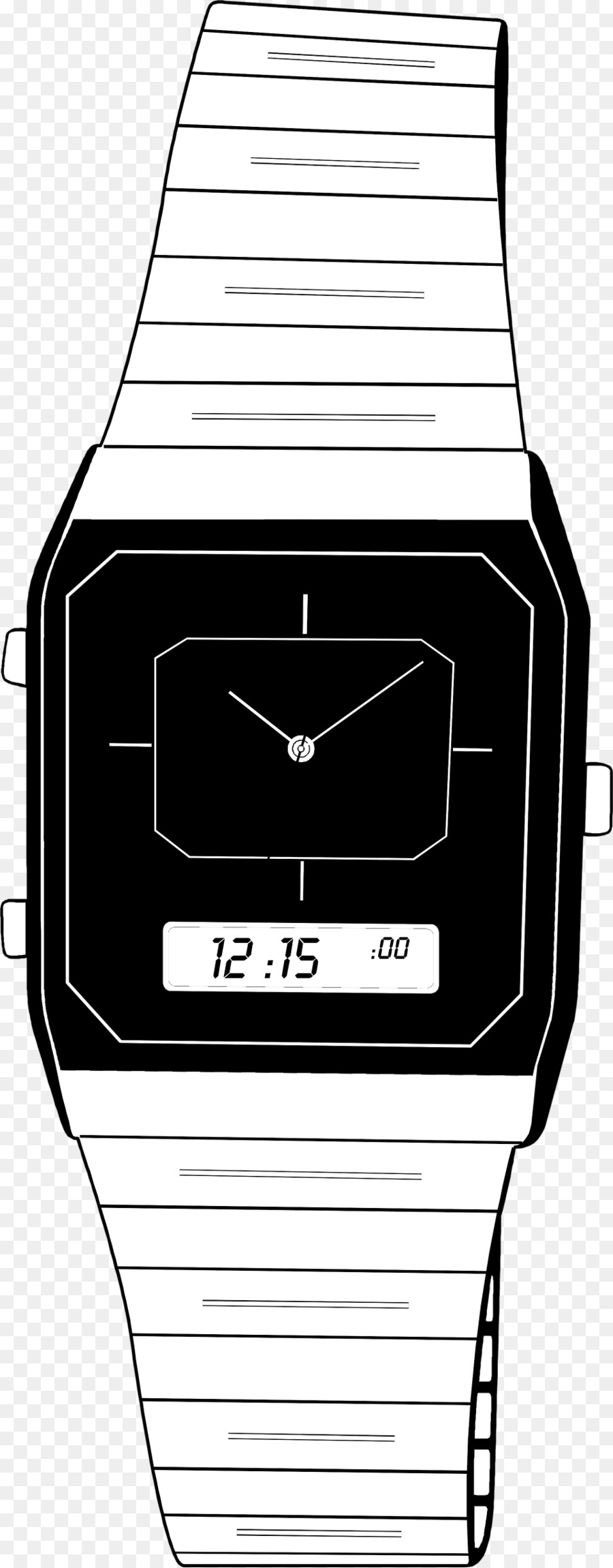 Jam Tangan，Jam Digital PNG