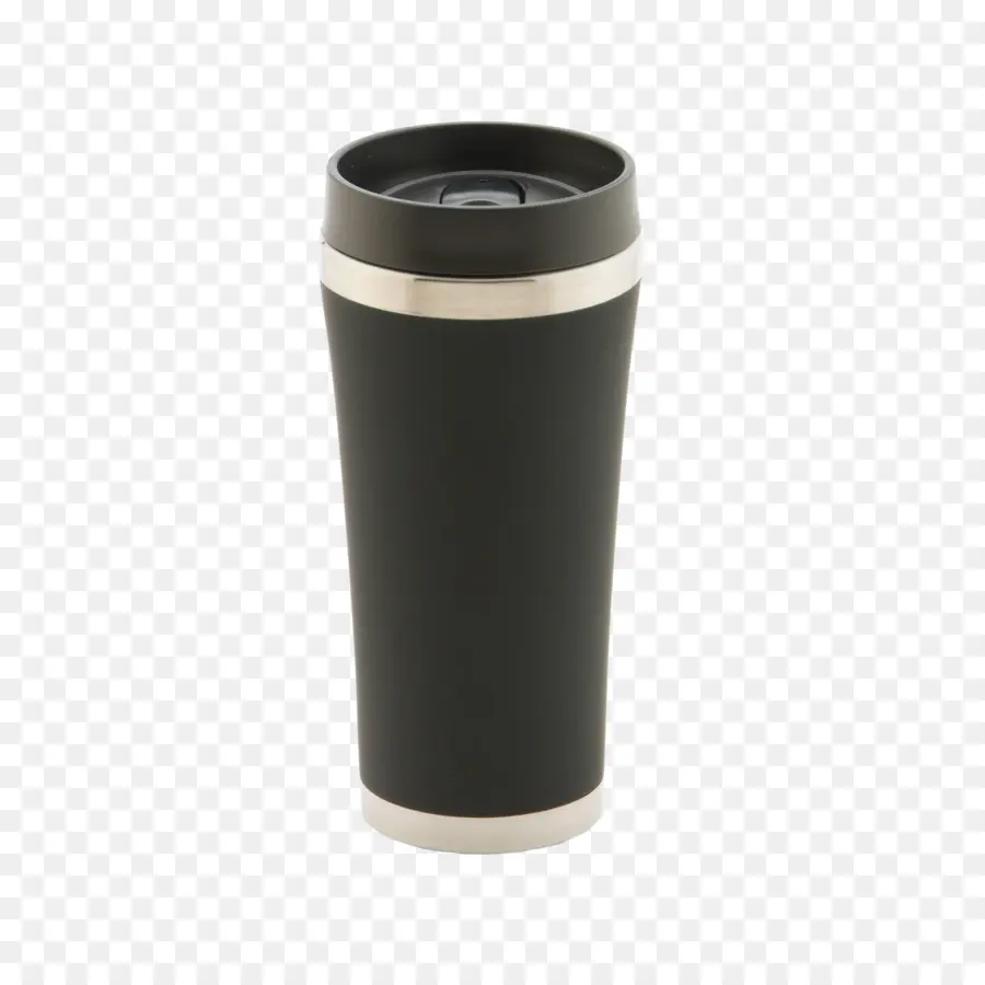 Mug Perjalanan Hitam，Bepergian PNG