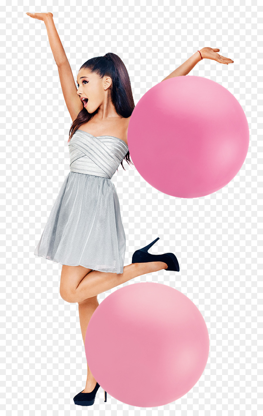 Wanita Dengan Balon，Balon PNG