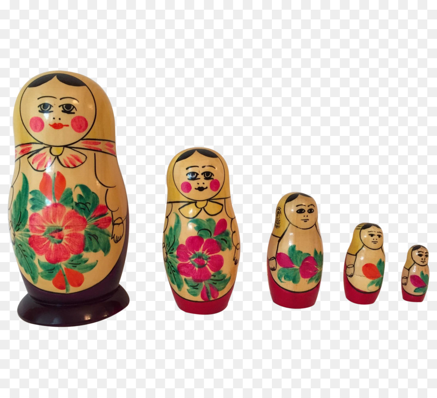 Matryoshka Boneka，Boneka PNG