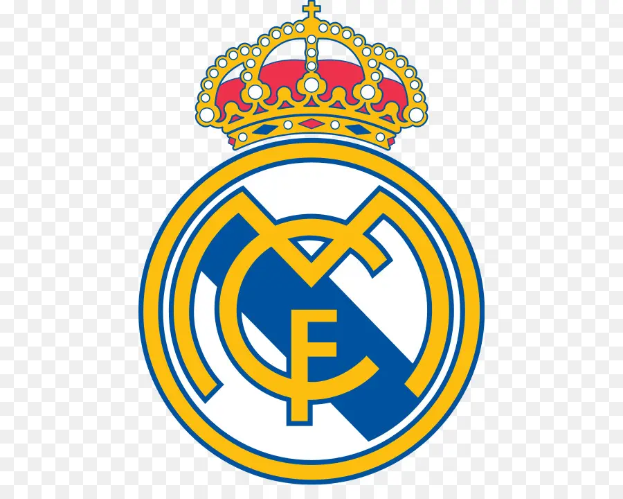 Logo Real Madrid，Sepak Bola PNG