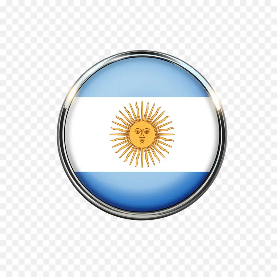 Bendera Argentina，Matahari PNG