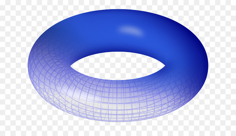 Torus Hijau，3d PNG