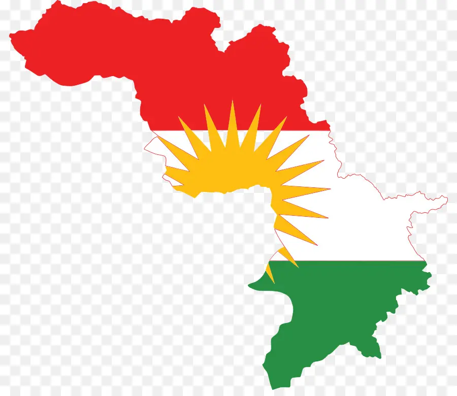 Peta Bendera Kurdistan，Kurdistan PNG