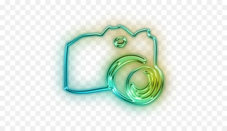 Kamera Neon，Fotografi PNG