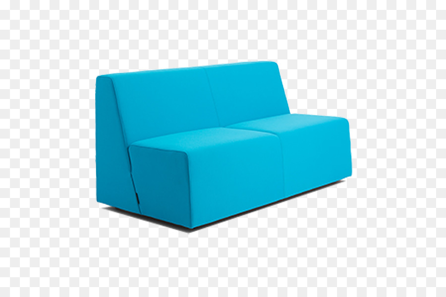 Sofa Biru，Sofa PNG