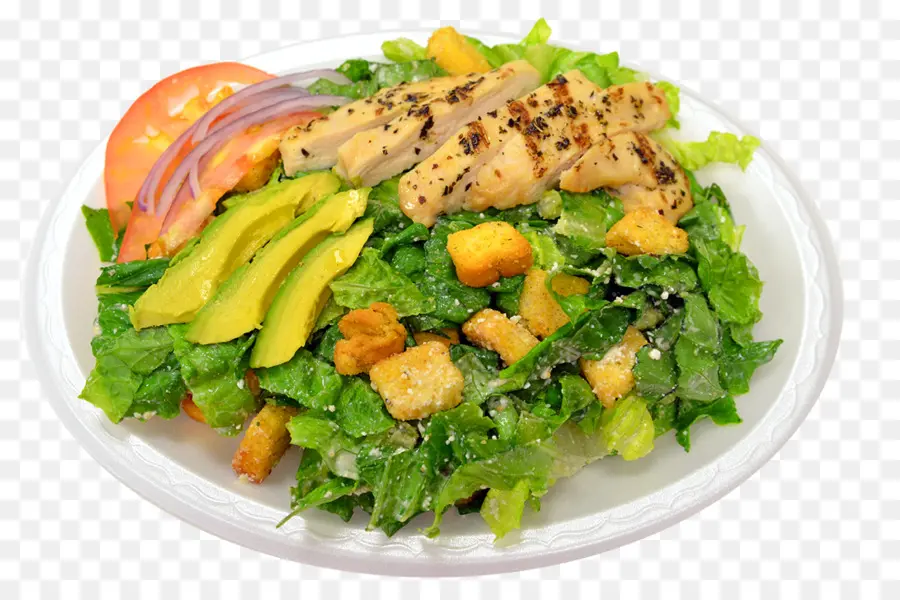 Caesar Salad，Salad Bayam PNG