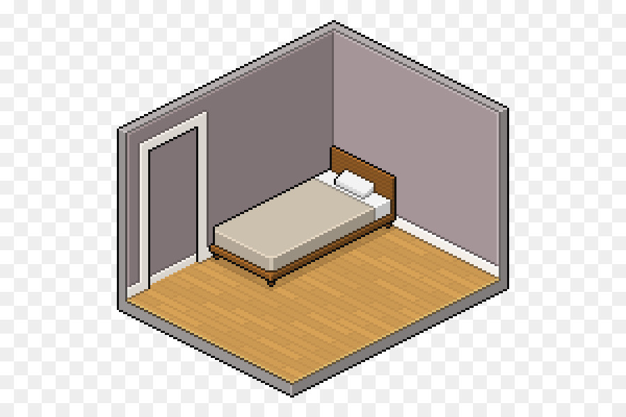 Pixel Seni，Kamar Tidur PNG