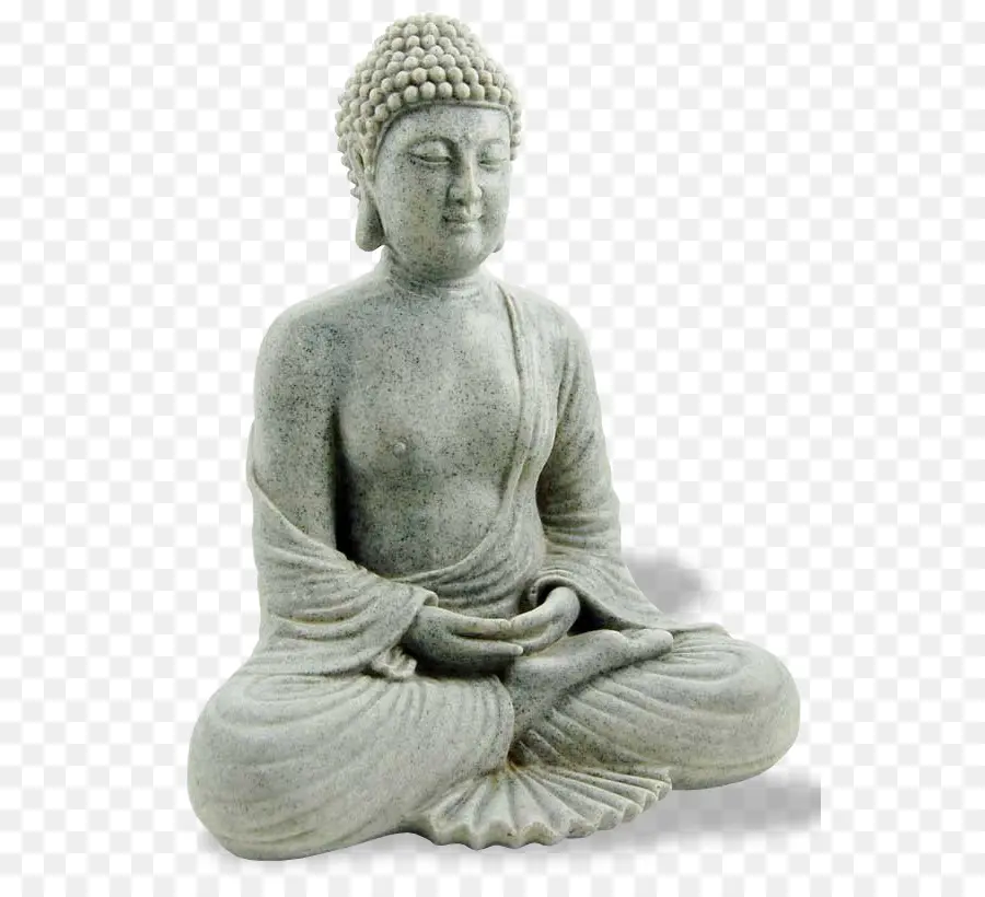 Buddha Gautama，Patung Batu PNG
