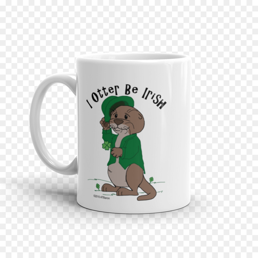 Mug Berang Berang Irlandia，Cangkir PNG