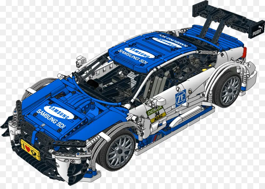 Mobil Balap Lego，Model PNG