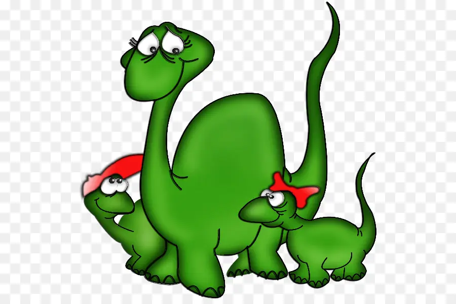 Dinosaurus Hijau，Dinosaurus PNG