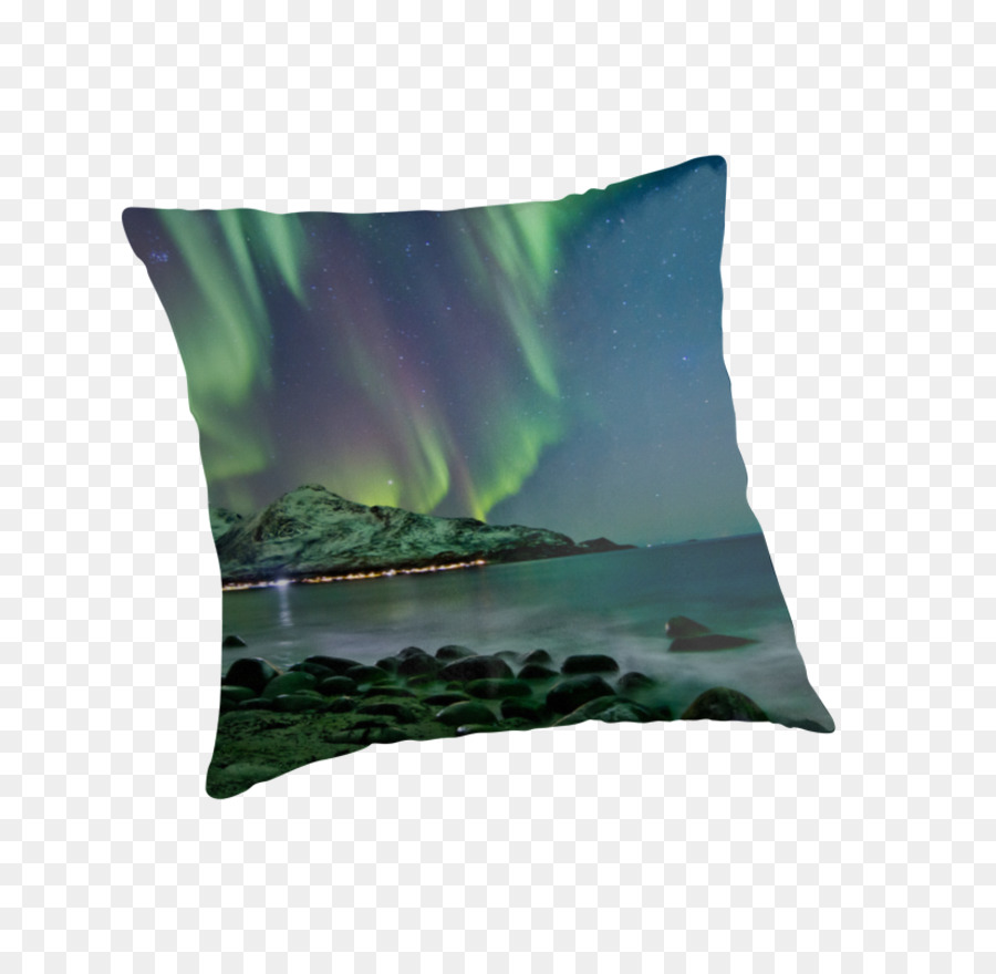 Bantal Aurora Borealis，Cahaya Utara PNG