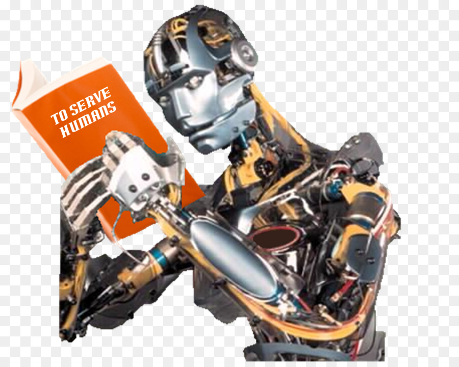 Membaca Robot，Buku PNG