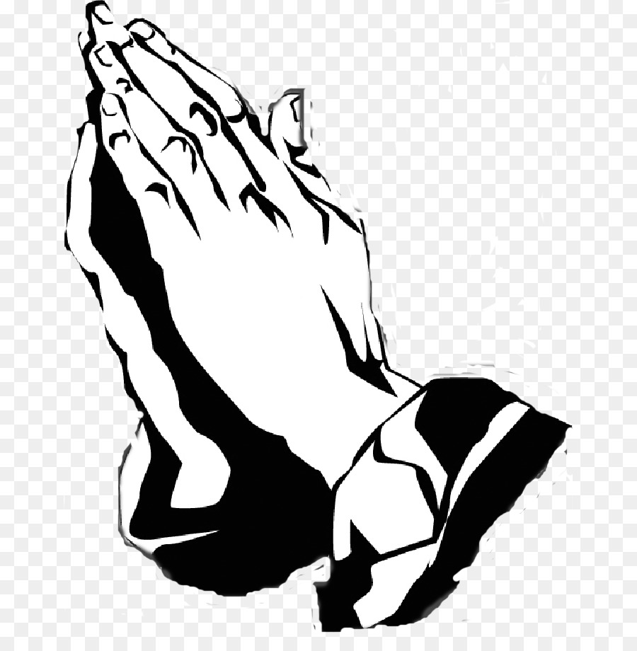 Gambar  Tangan  Berdoa Hitam  Putih 