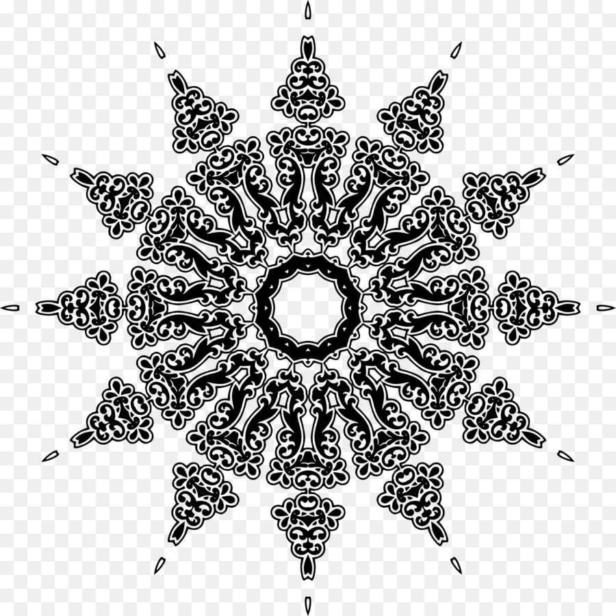 Hiasan Mandala，Desain Rumit PNG