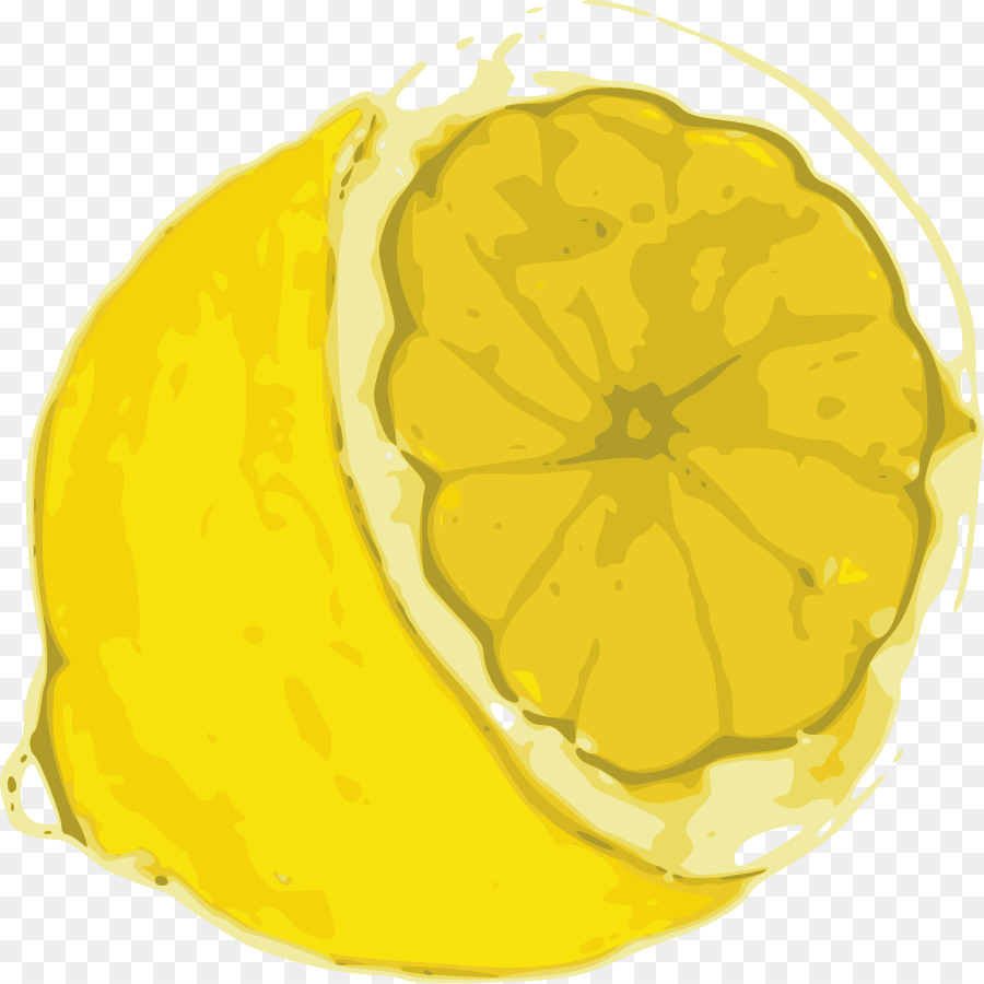 Garis Seni，Lemon PNG