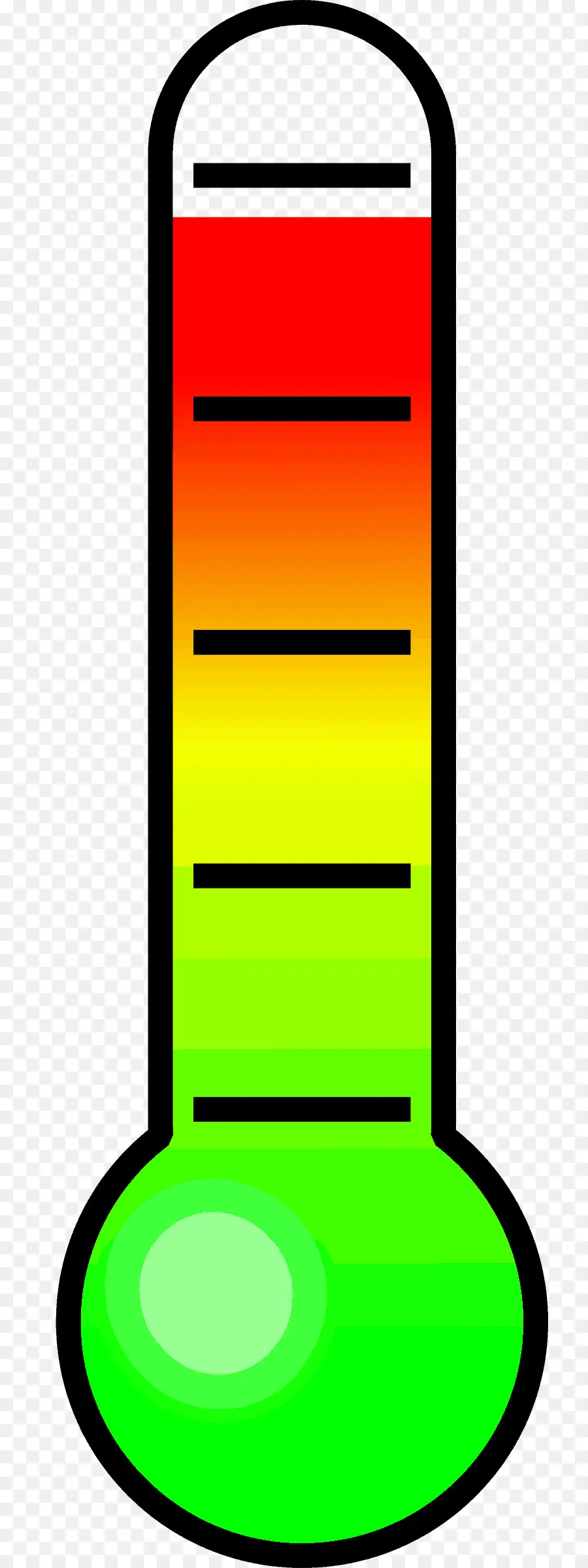 Termometer Berwarna Warni，Suhu PNG