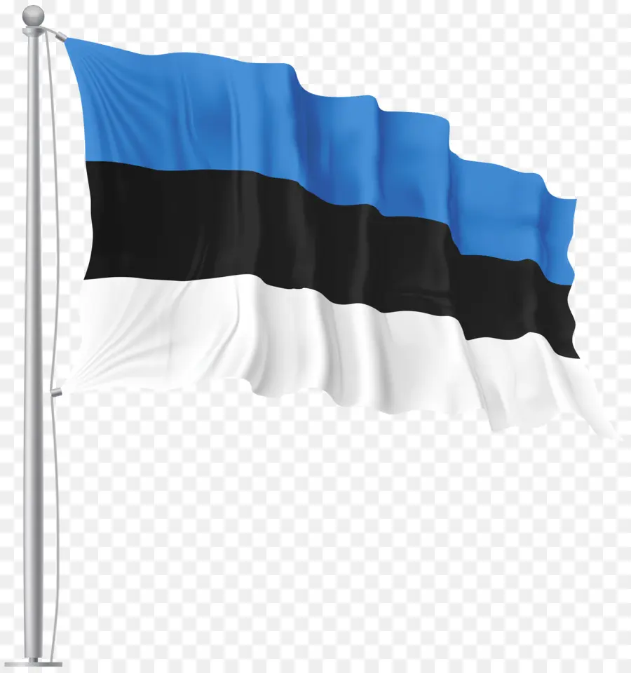 Bendera Estonia，Biru PNG