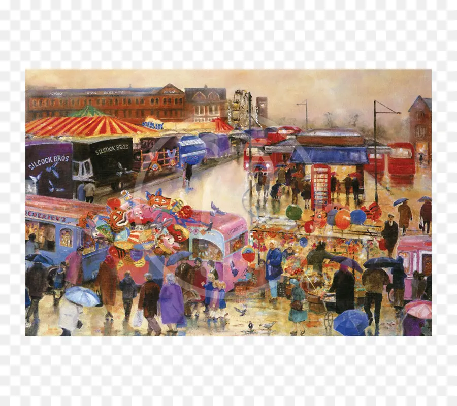Lukisan，Pasar Wigan PNG