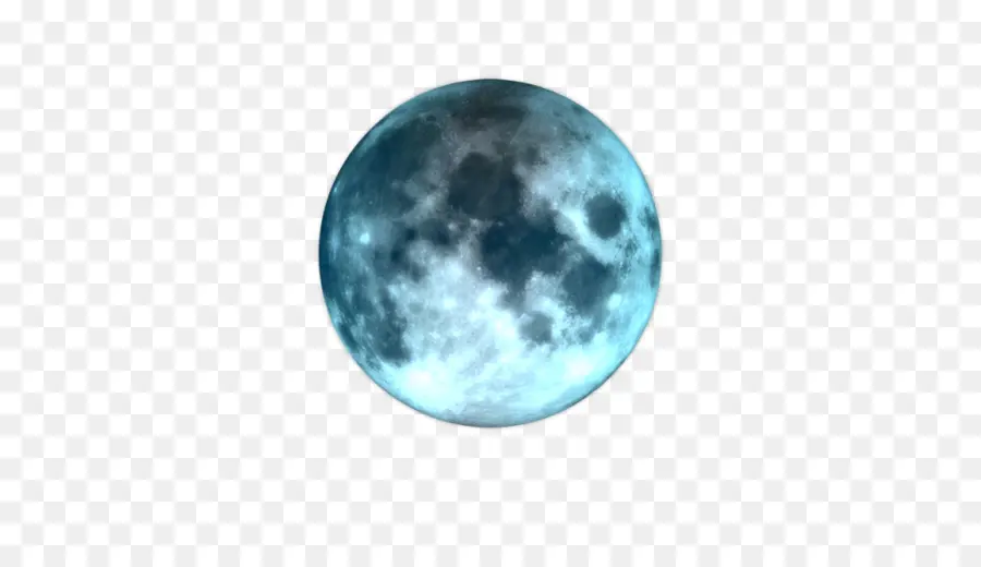 Bulan Biru，Bulan PNG