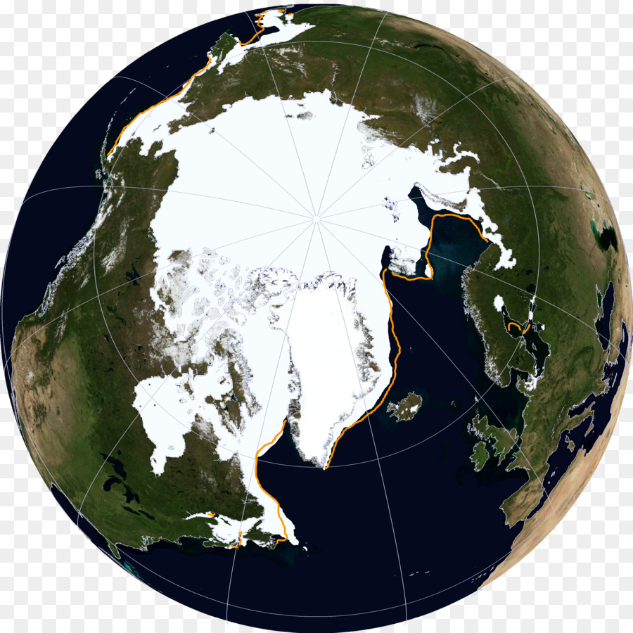 Samudra Arktik，Pusat Data Salju Dan Es Nasional PNG
