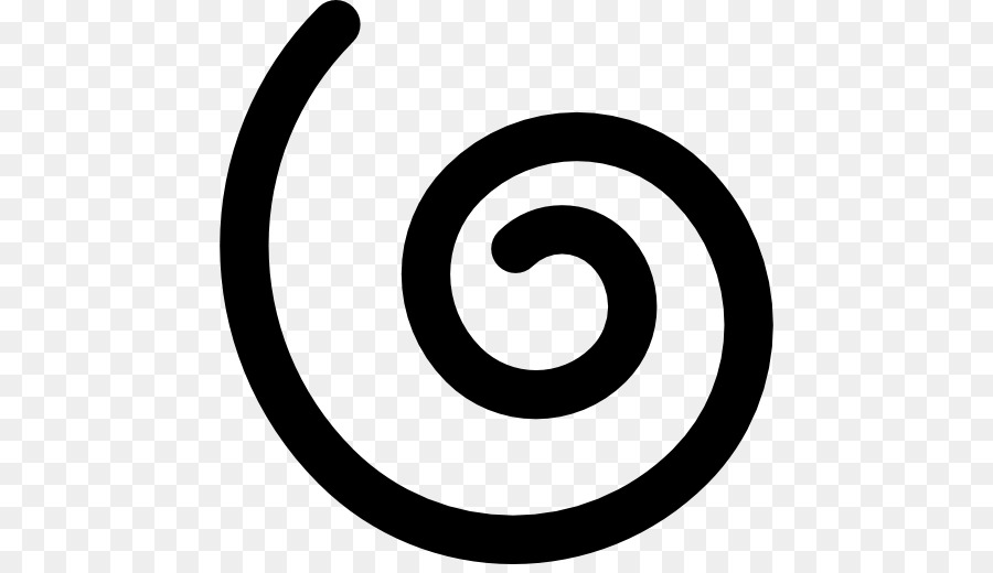 Spiral，Hitam PNG