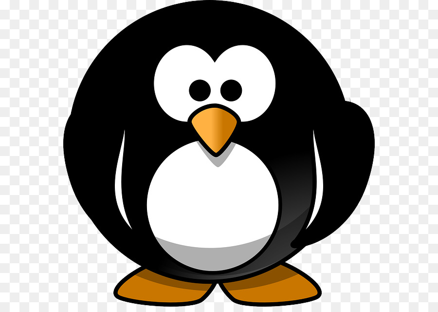 Penguin，Biru PNG