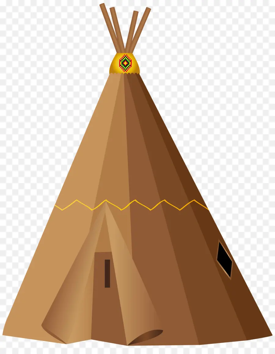 Teepee，Tenda PNG