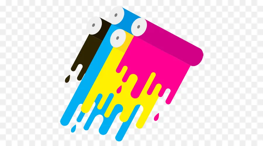 Tinta Cmyk，Pencetakan PNG