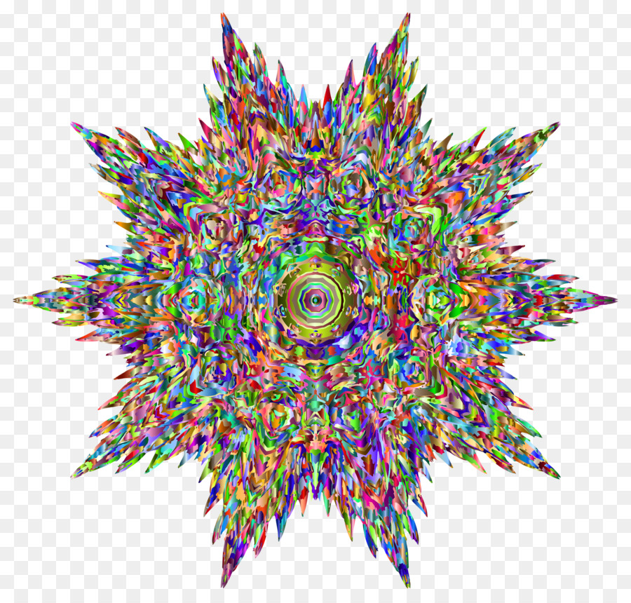 Mandala，Berwarna Warni PNG