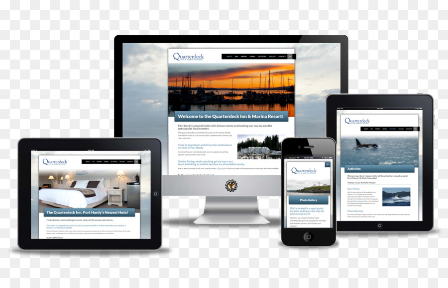 Campbell River，Desain Web PNG