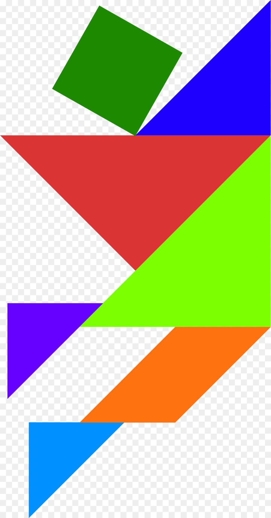 Tangram，Bentuk PNG