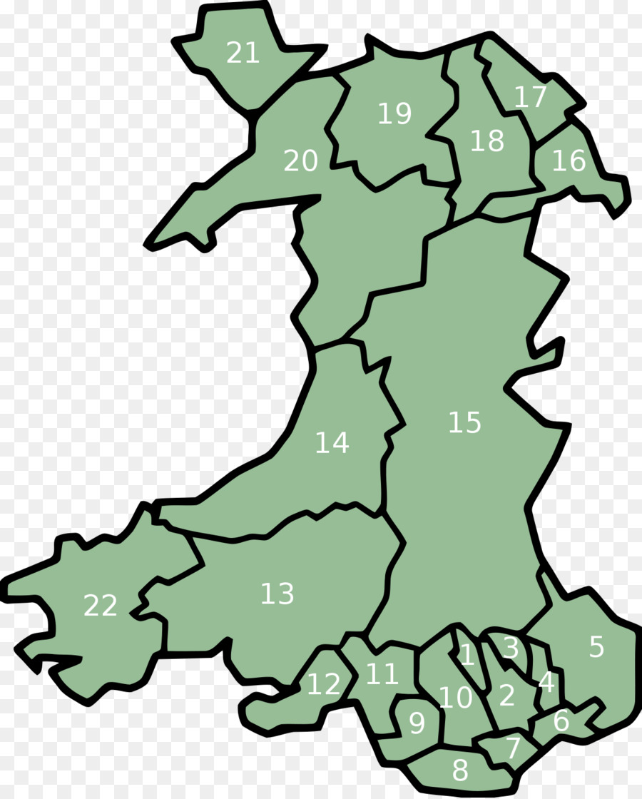 Peta Wales，Geografi PNG