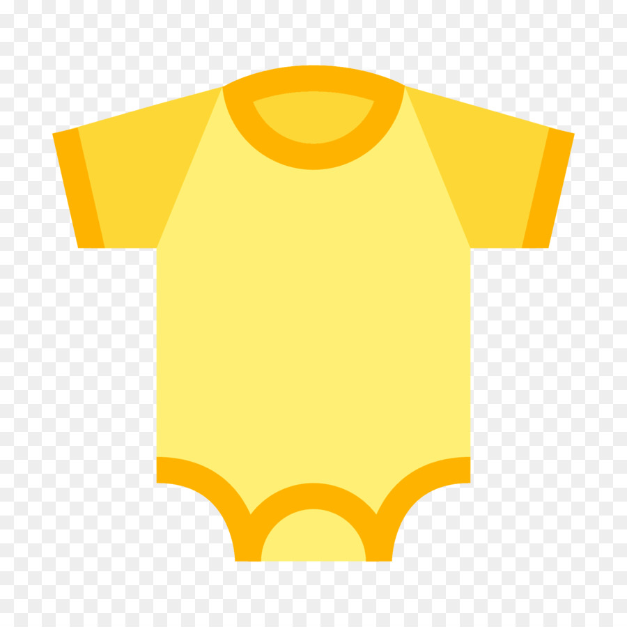 Onesie Bayi Berwarna Kuning，Bayi PNG