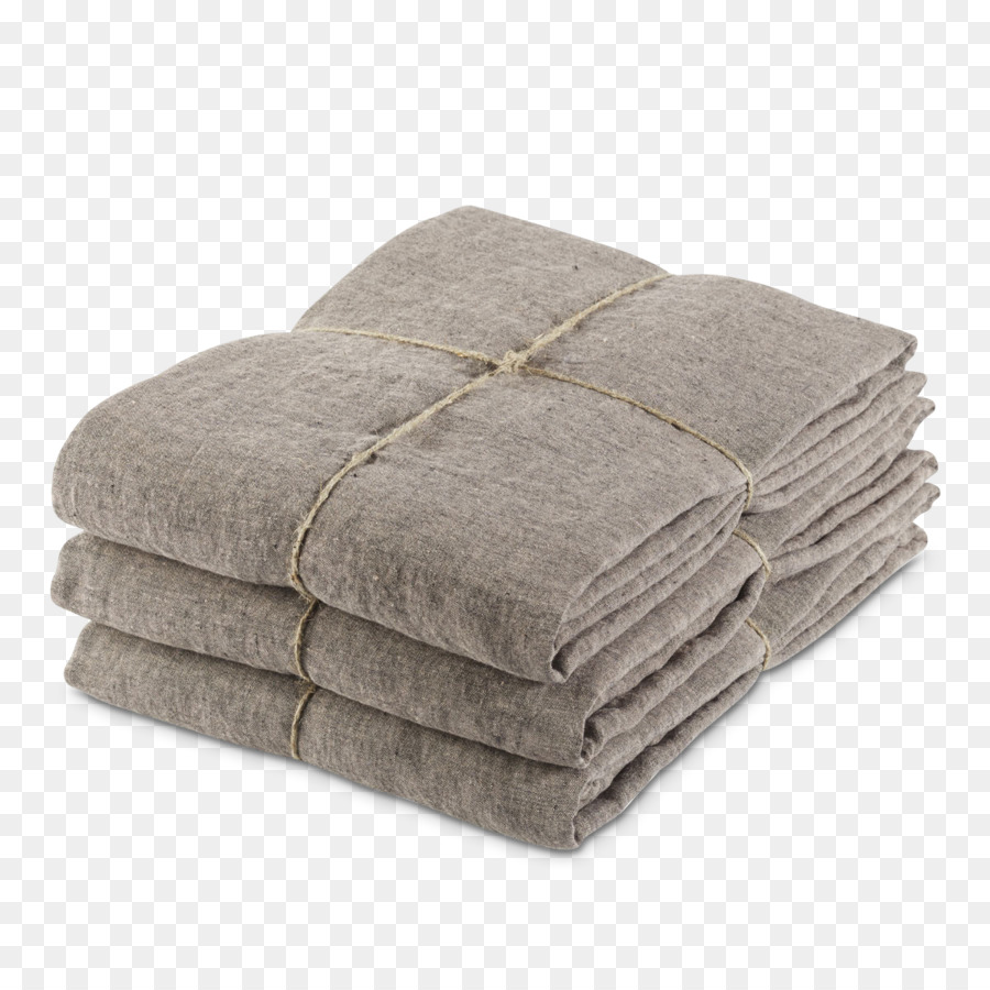 Handuk Terlipat，Linen PNG