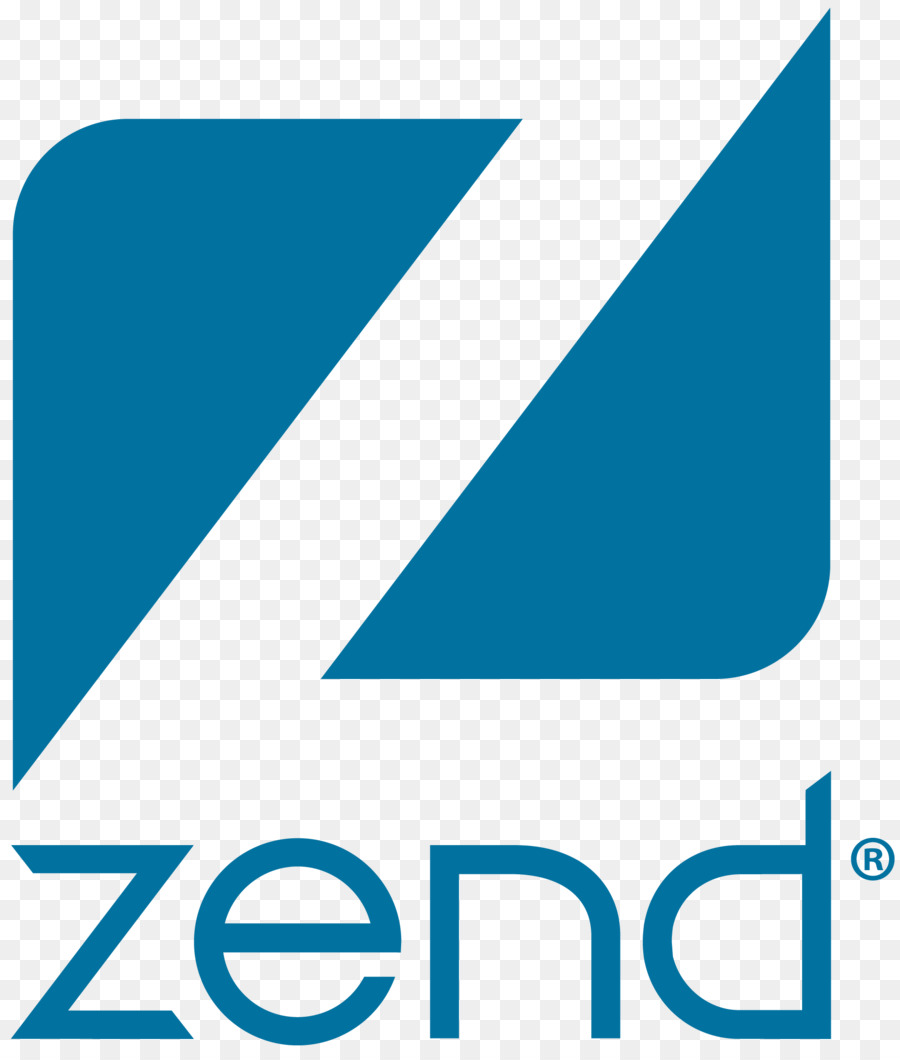 Logo Zend，Biru PNG