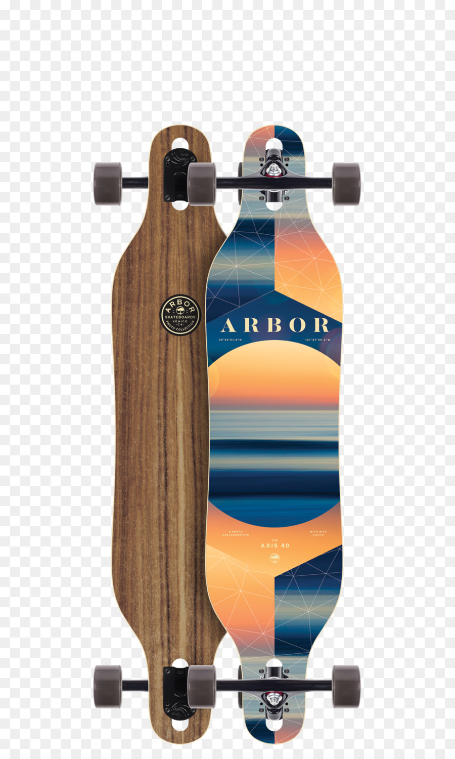 Longboard，Skateboard PNG