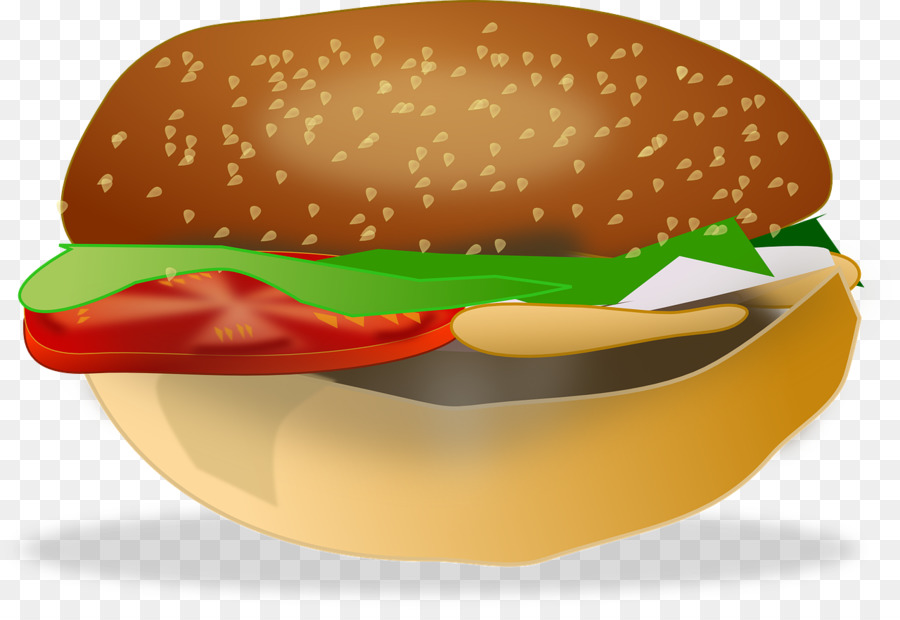 Hamburger，Vegetarian Burger PNG