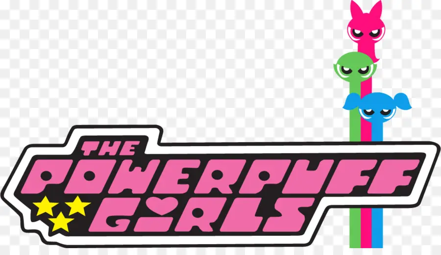 Logo Powerpuff Girls，Kartun PNG