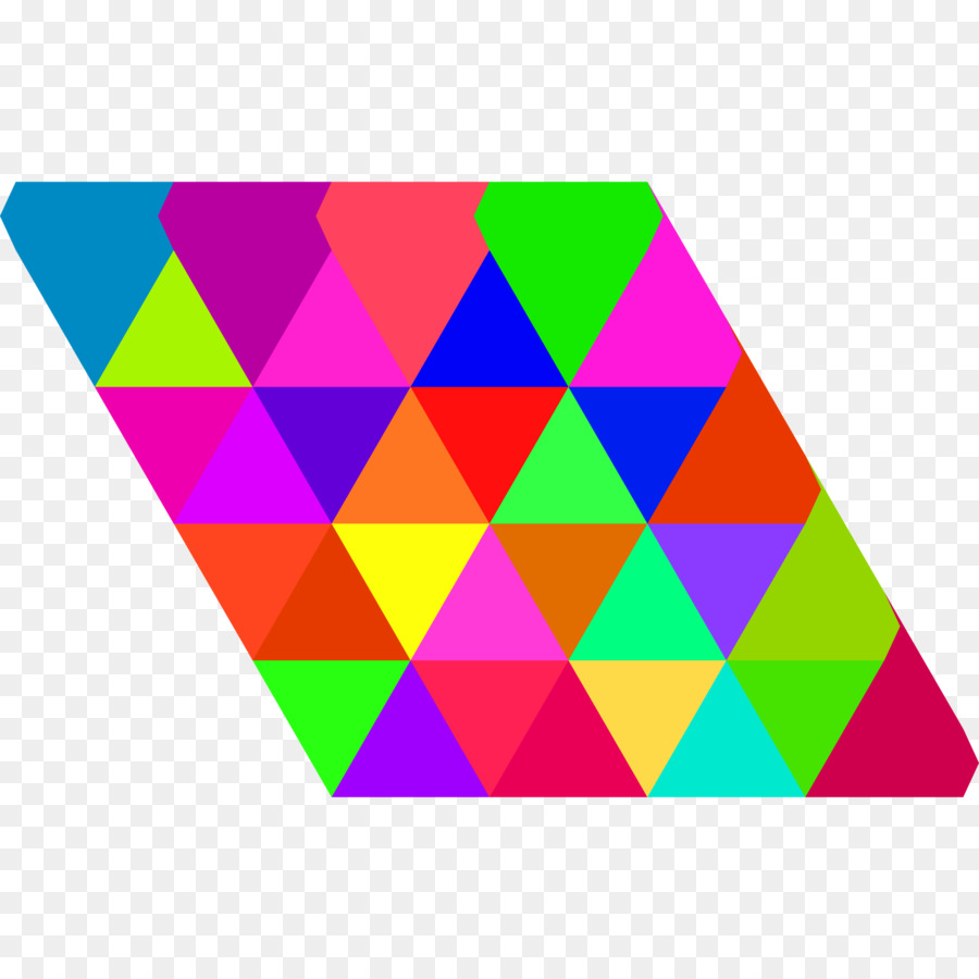 Pola Geometris Berwarna Warni，Berwarna Warni PNG