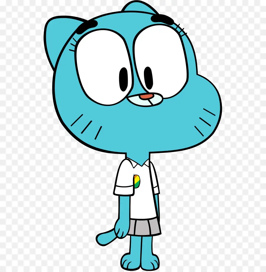 Kucing Kartun，Biru PNG