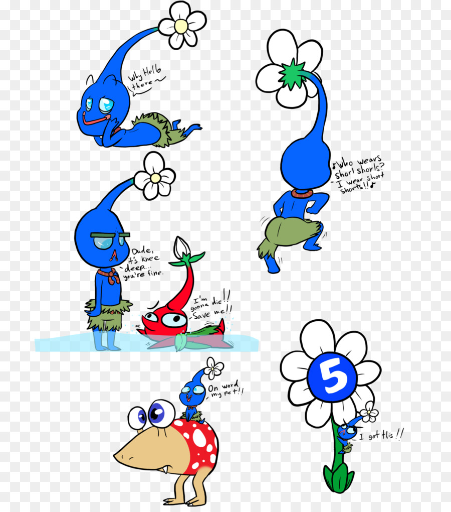 Pikmin，Seni PNG