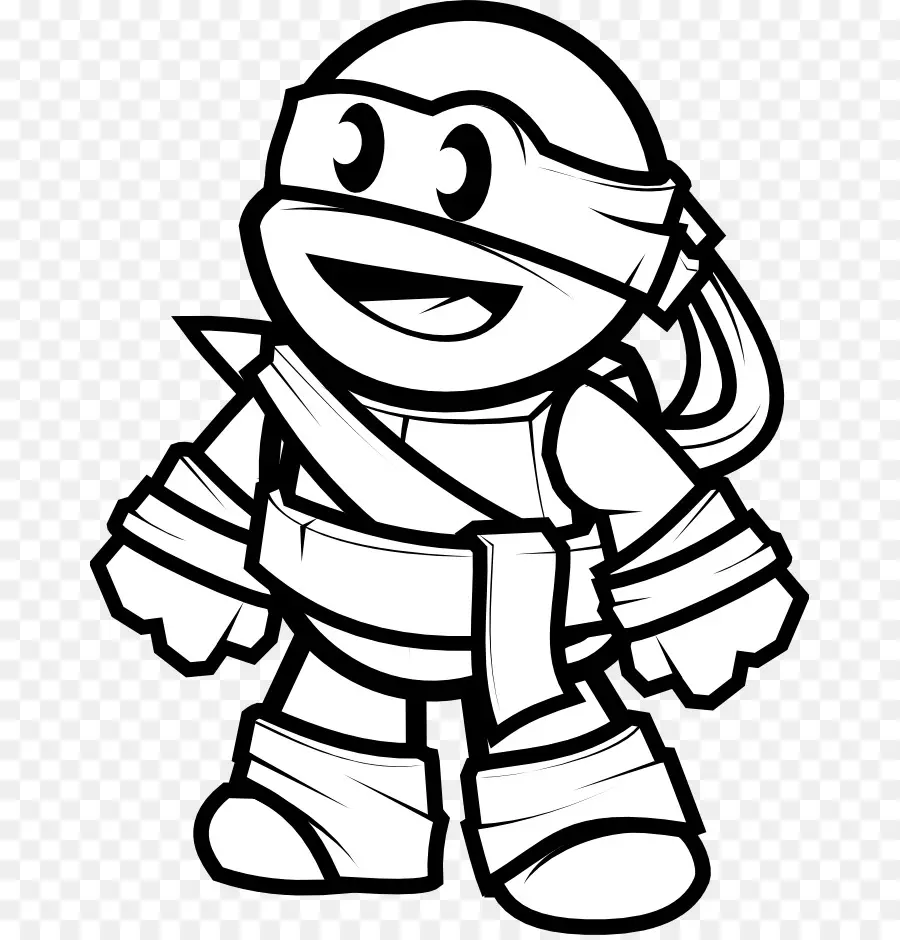 Penyu Ninja，Kartun PNG