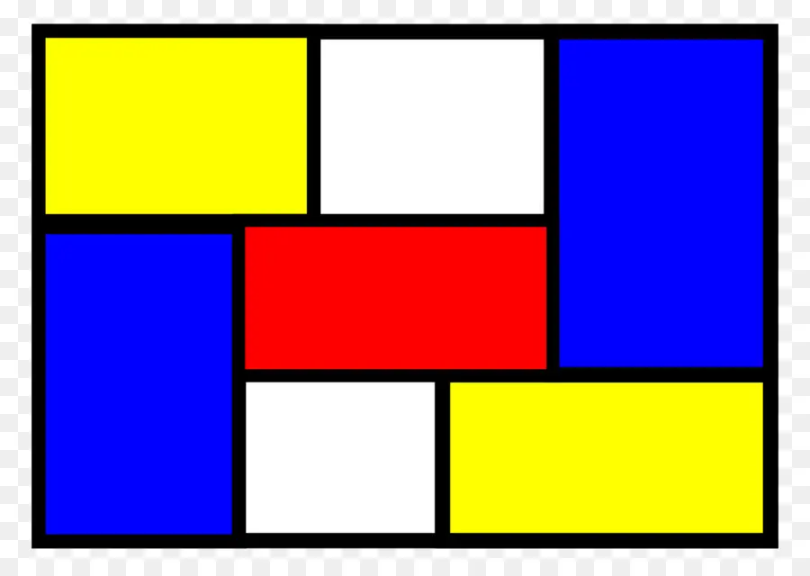 Persegi Panjang Berwarna Warni，Geometris PNG