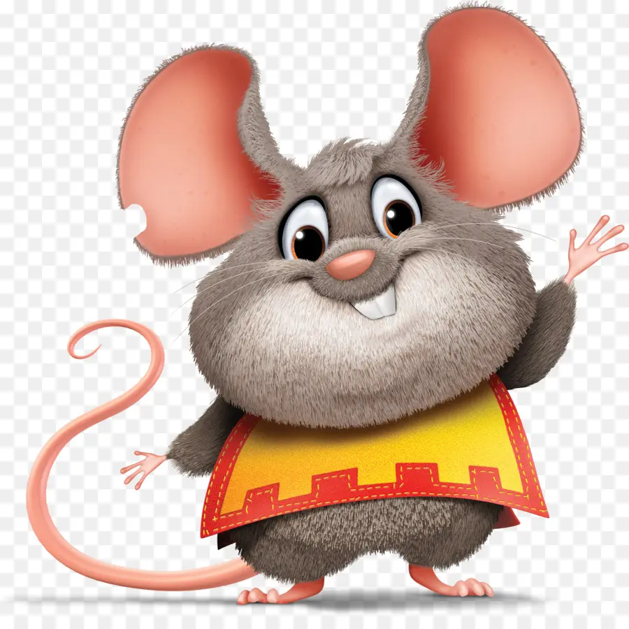 Tikus Kartun，Imut Imut PNG