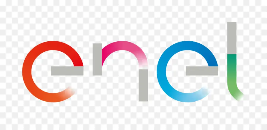 Logo Enel，Berwarna Warni PNG