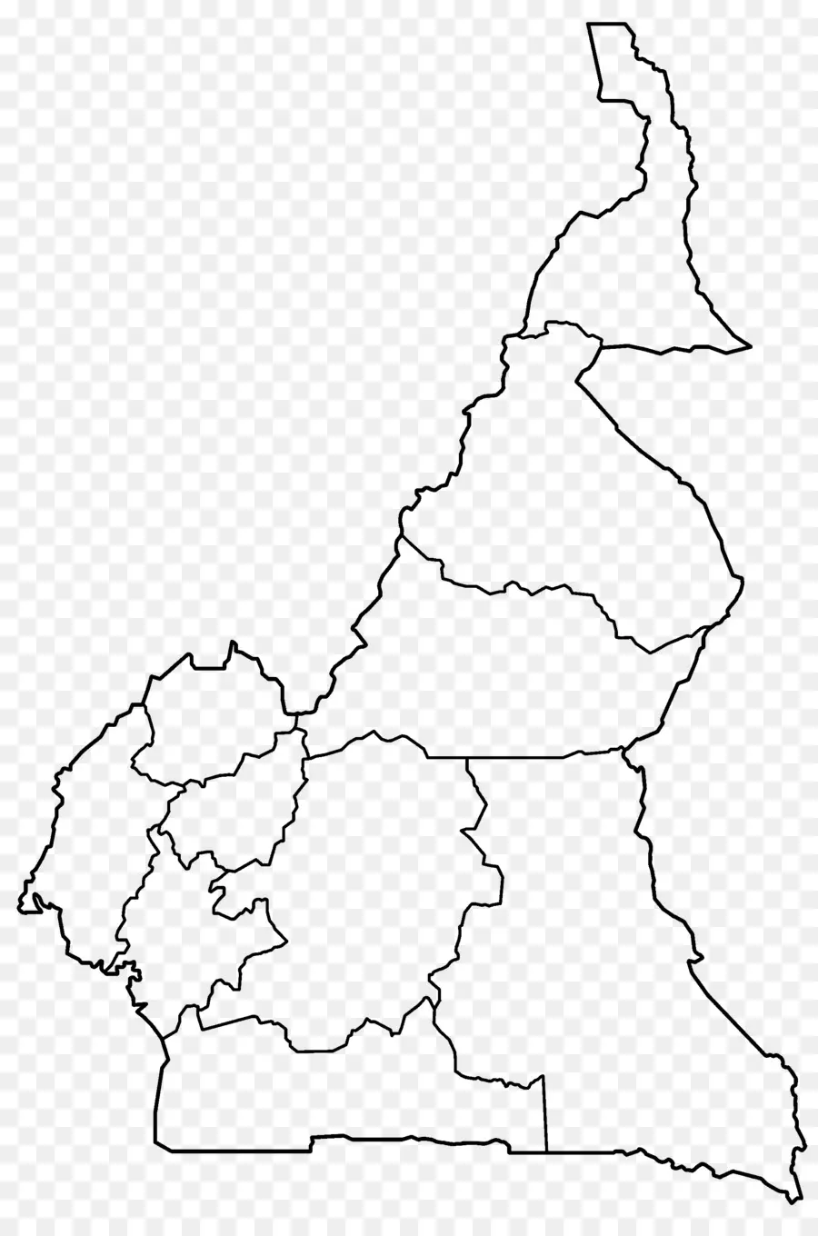Wilayah Kamerun，Peta PNG